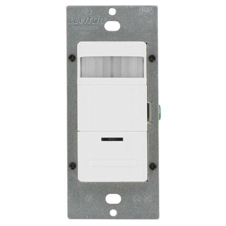 Leviton Occupancy Sensor, Pir, 2100 Sq Ft, White ODS10-IDW